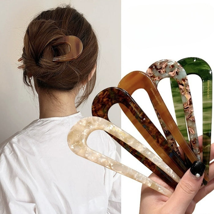 Wholesale U-shaped Hairpin for Women High-end Ancient Style JDC-HC-DF001