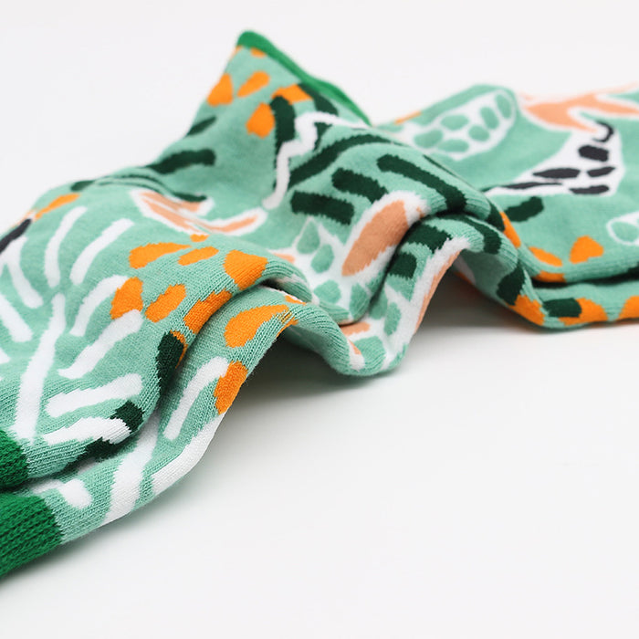 Wholesale Socks, Long Socks, Skateboarding Cartoon Pattern, Medium Tube Trendy Socks