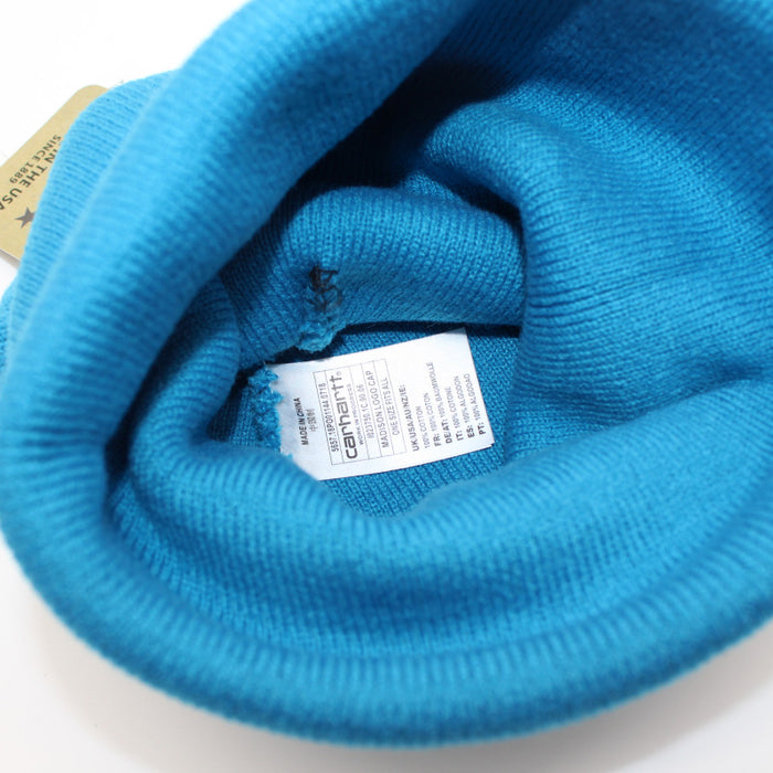 Wholesale Solid Color Reflective Knitted Wool Pullover Hat JDC-FH-QingCL019