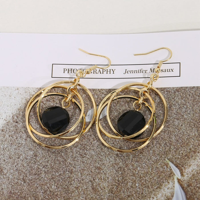 Wholesale Fashionable ear clip without ear hole, screw earrings, silver ear hook design sense