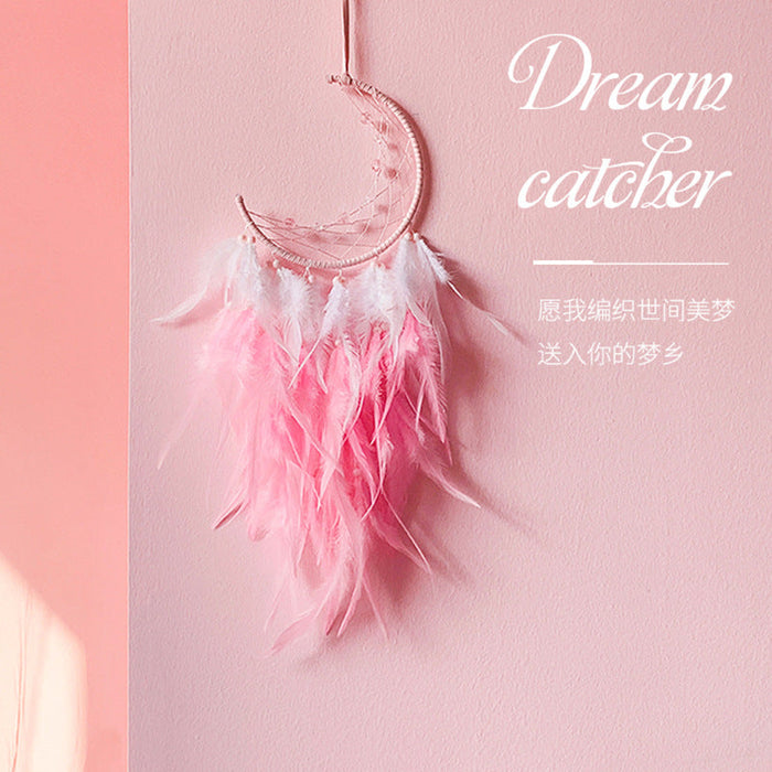 Wholesale feather tassels dream net  JDC-DC-MYu002