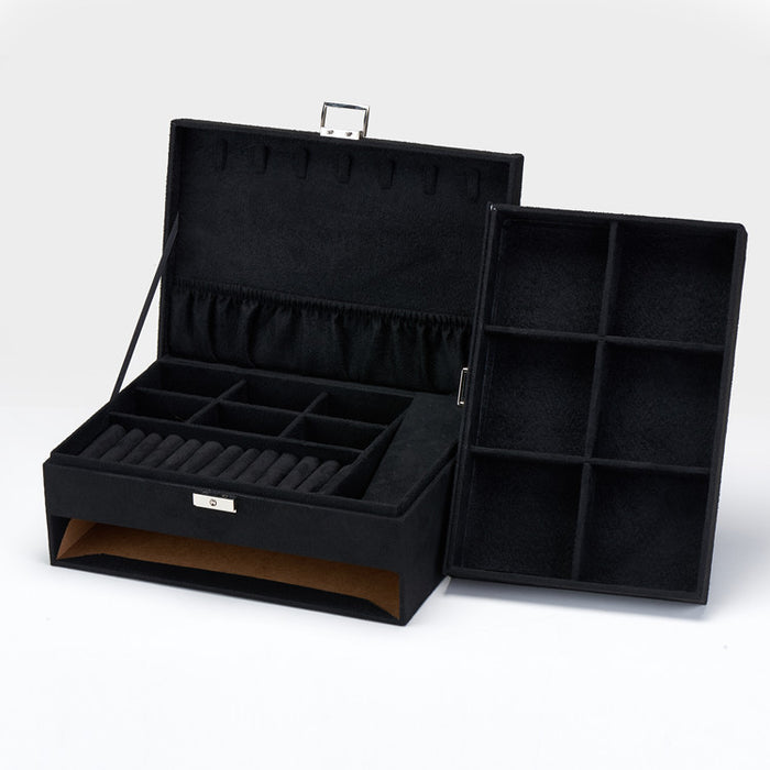 Wholesale Multi-layer Velvet Jewelry Box JDC-SB-ChuXian002