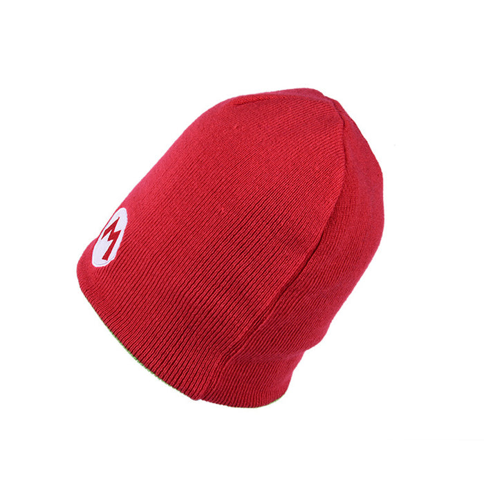 Wholesale  Woolen Hat Embroidered Logo Knitted Hat Fan Gift Cuffed Woolen Hat