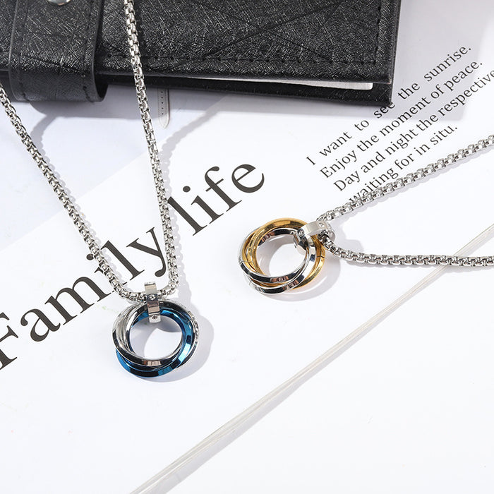 Wholesale Titanium steel sweater chain pendant, stainless steel necklace pendant