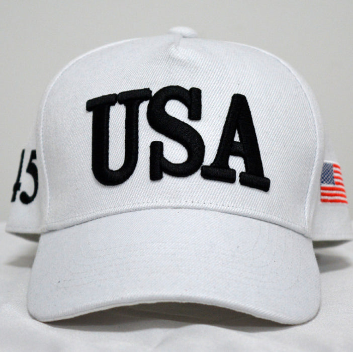 Wholesale Baseball caps with USA letter embroidery in various colors