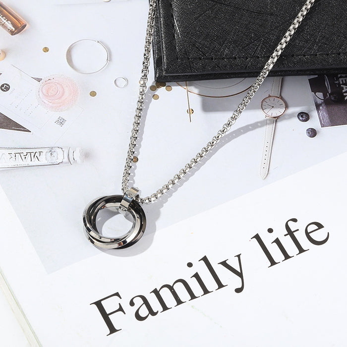 Wholesale Titanium steel sweater chain pendant, stainless steel necklace pendant