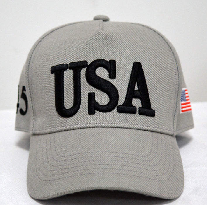 Wholesale Baseball caps with USA letter embroidery in various colors