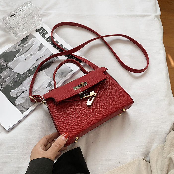 Wholesale Simple casual bag, fashionable retro handbag, versatile single shoulder crossbody bag