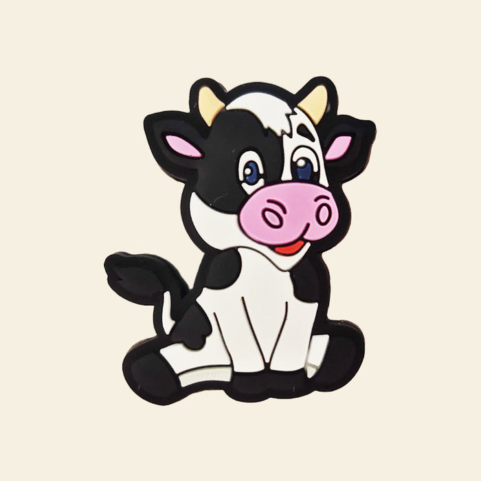 Al por mayor 10 piezas/20 piezas de caricatura de caricias de vaca de vacas cuentas focales JDC-BDS-NAISI005