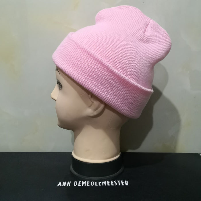 Wholesale Acrylic Solid Color Autumn and Winter Knitted Wool Hat JDC-FH-HWT007