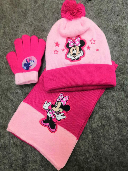 Wholesale Girls Cute Hat Scarf Gloves Earmuffs Four-piece Set JDC-FH-Baon001