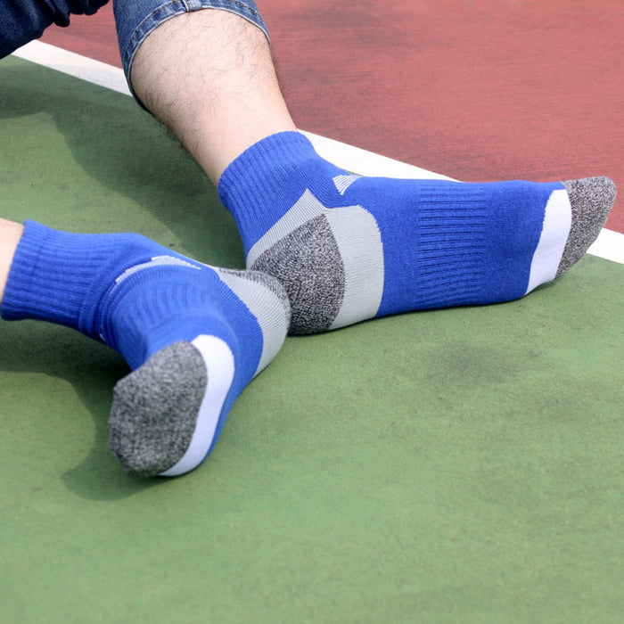 Wholesale Socks, midsole, anti slip, sweat absorbing, running sports socks, professional outdoor fitness socks, cotton
