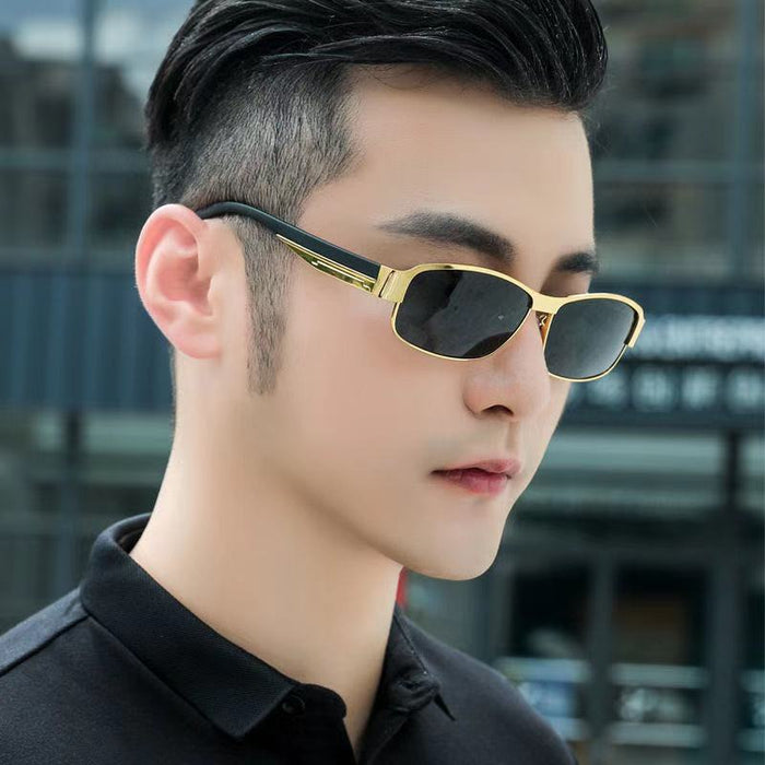 Wholesale Sunglasses, men's color changing glasses, men's driving, fishing, day and night dual-use sunglasses