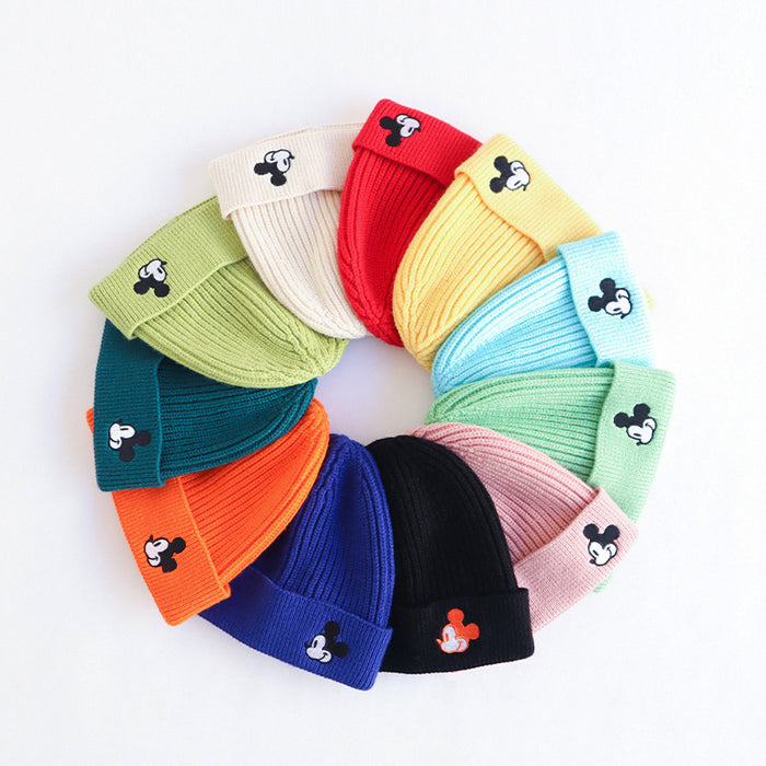 Wholesale Children Cartoon Acrylic Knitted Beanie Hat JDC-FH-Kamie001