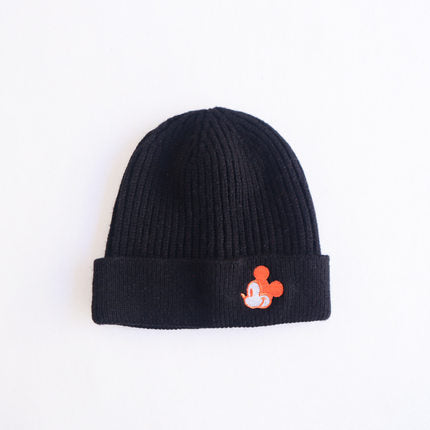 Wholesale Embroidery Cartoon Acrylic Knitted Children's Wool Hat JDC-FH-Kamie004