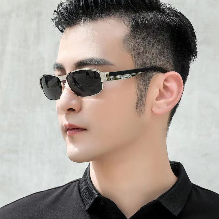 Wholesale Sunglasses, men's color changing glasses, men's driving, fishing, day and night dual-use sunglasses