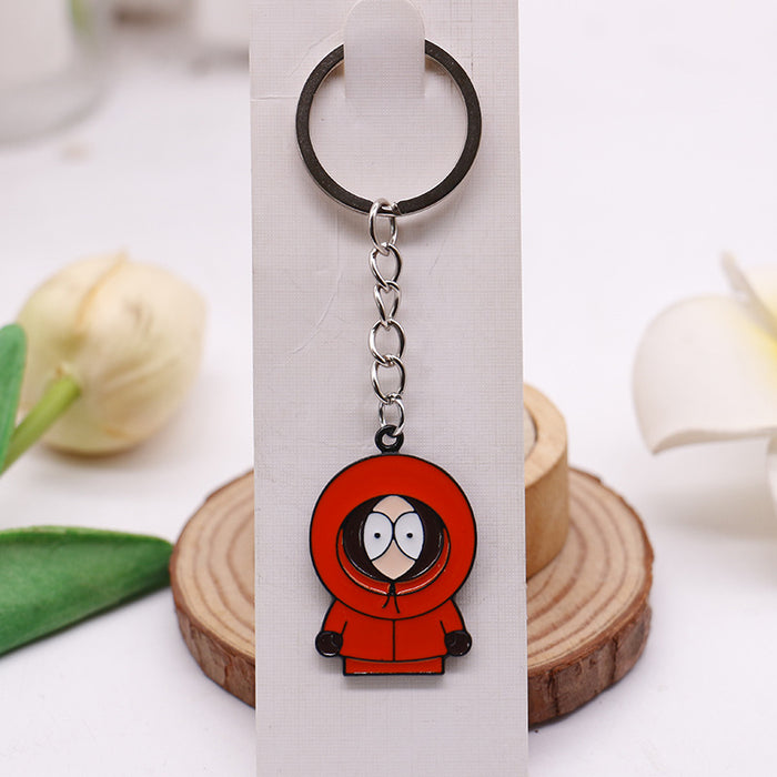 Wholesale Cartoon Alloy Keychain JDC-ES-XiuH011