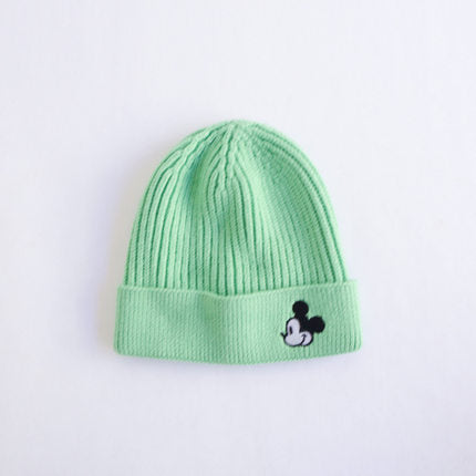 Wholesale Embroidery Cartoon Acrylic Knitted Children's Wool Hat JDC-FH-Kamie004