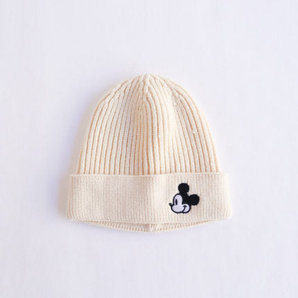 Wholesale Embroidery Cartoon Acrylic Knitted Children's Wool Hat JDC-FH-Kamie004