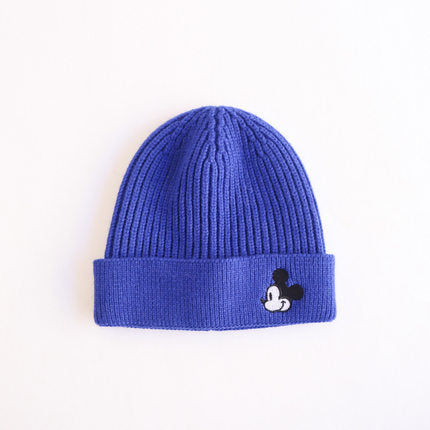 Wholesale Embroidery Cartoon Acrylic Knitted Children's Wool Hat JDC-FH-Kamie004