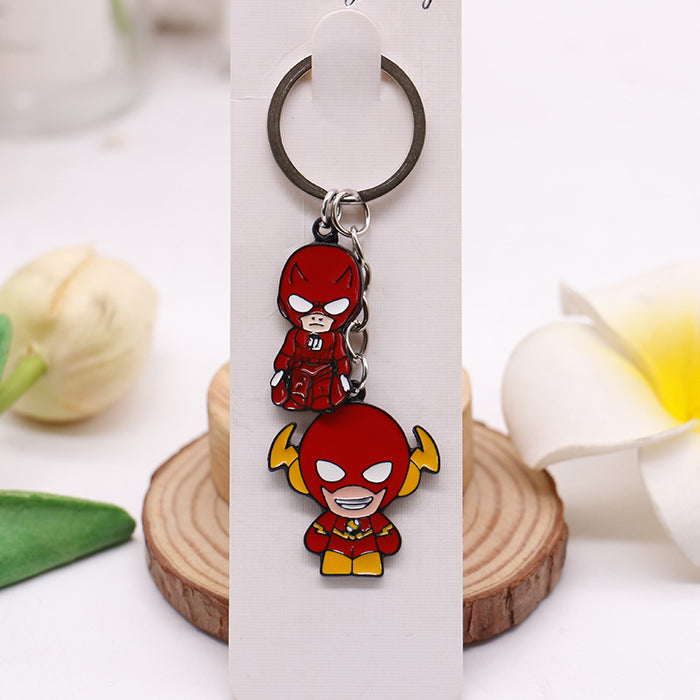 Wholesale European and American Anime Alloy Keychain-JDC-KC-XiuH11