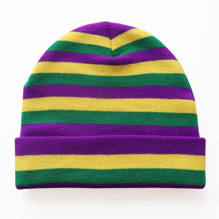 Wholesale Jacquard Acrylic Knitted Beanie Hat JDC-FH-LvH022