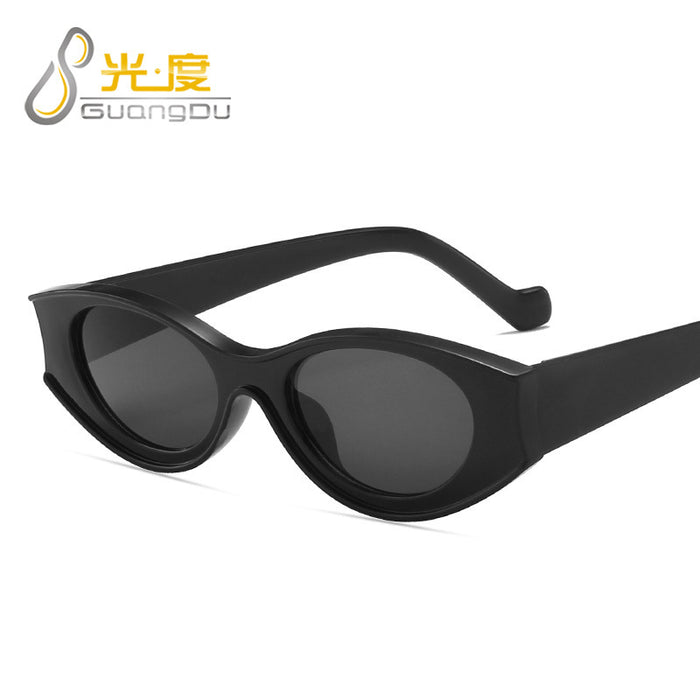 Wholesale New Fashion Sunglasses Fashion Sunglasses Retro Elliptical Dot Paint Sunglasses