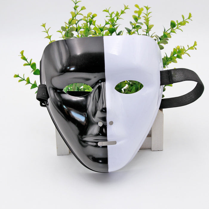 Wholesale Mask Painted Street Dance Mask Men and Women Full Face Hip Hop Mask Dancer Ghost Face Revenge Prom Dress Up