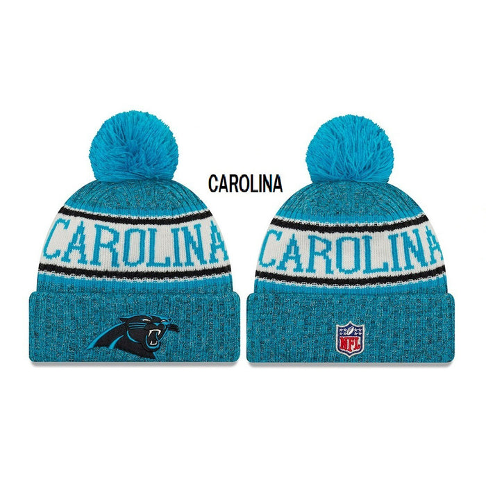 Wholesale Plush wool hat rugby team stretch knitted hat sports hat beanie