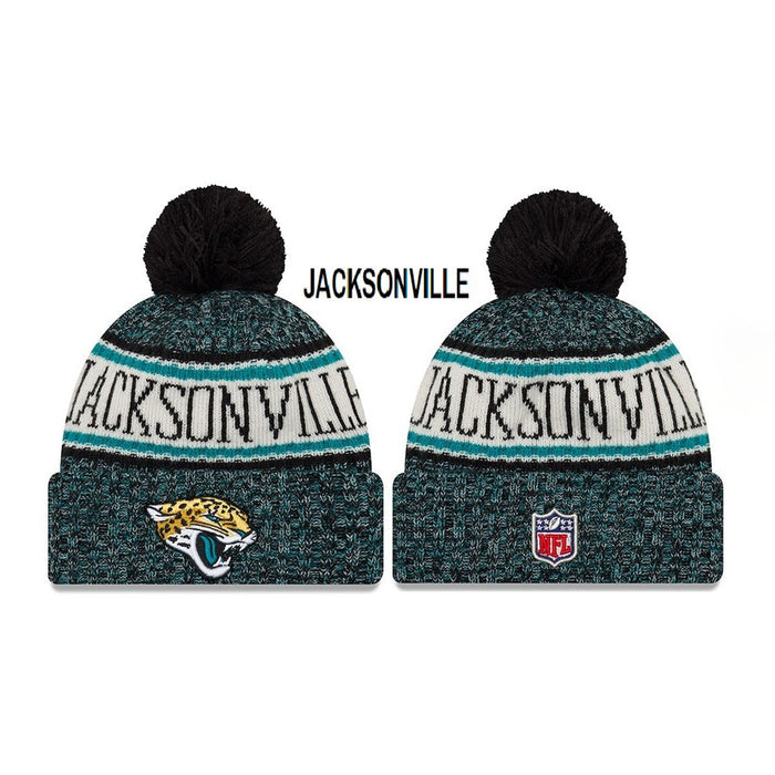 Wholesale Plush wool hat rugby team stretch knitted hat sports hat beanie