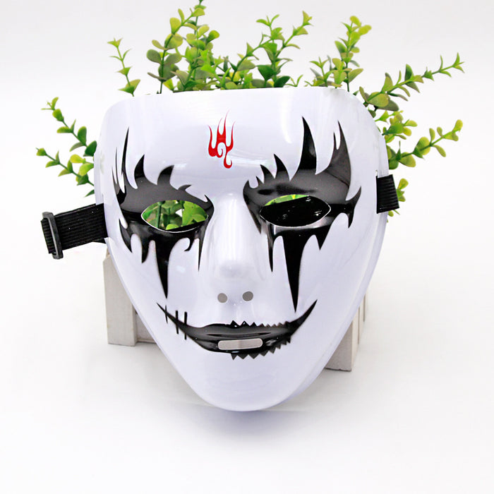 Wholesale Mask Painted Street Dance Mask Men and Women Full Face Hip Hop Mask Dancer Ghost Face Revenge Prom Dress Up