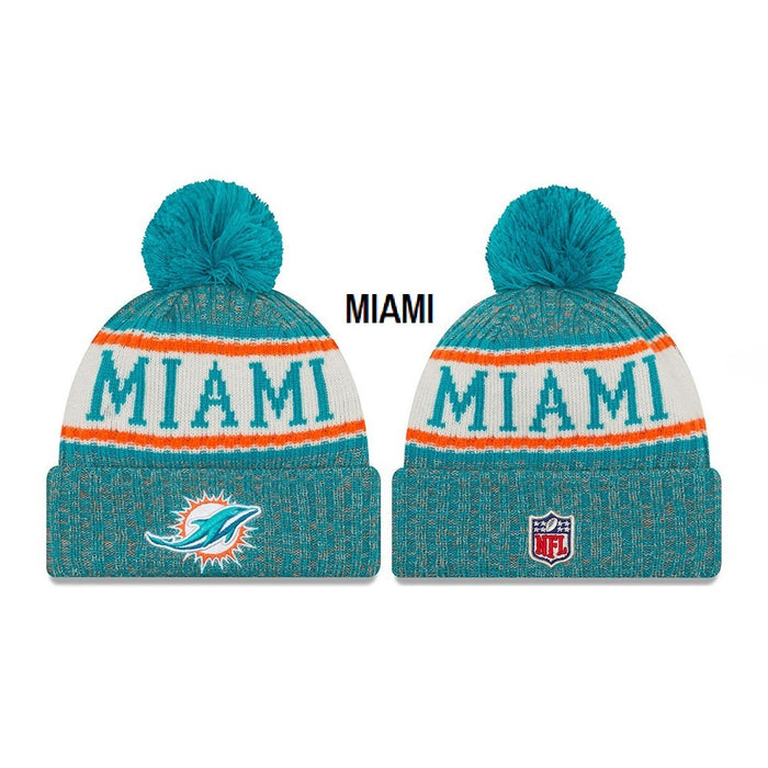 Wholesale Plush wool hat rugby team stretch knitted hat sports hat beanie