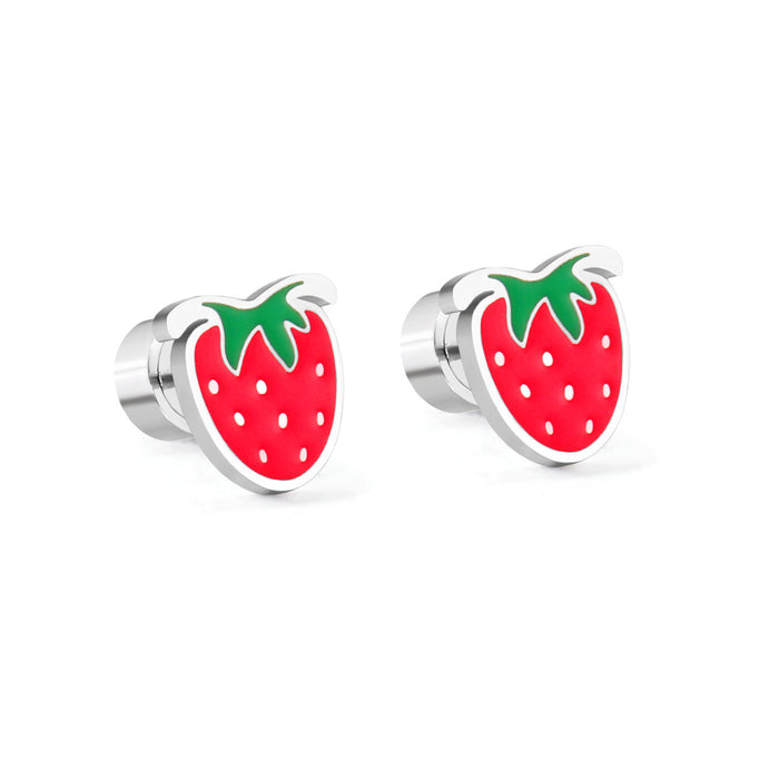 Wholesale Niche Design Cute Fruit Plants Rainbow Earrings