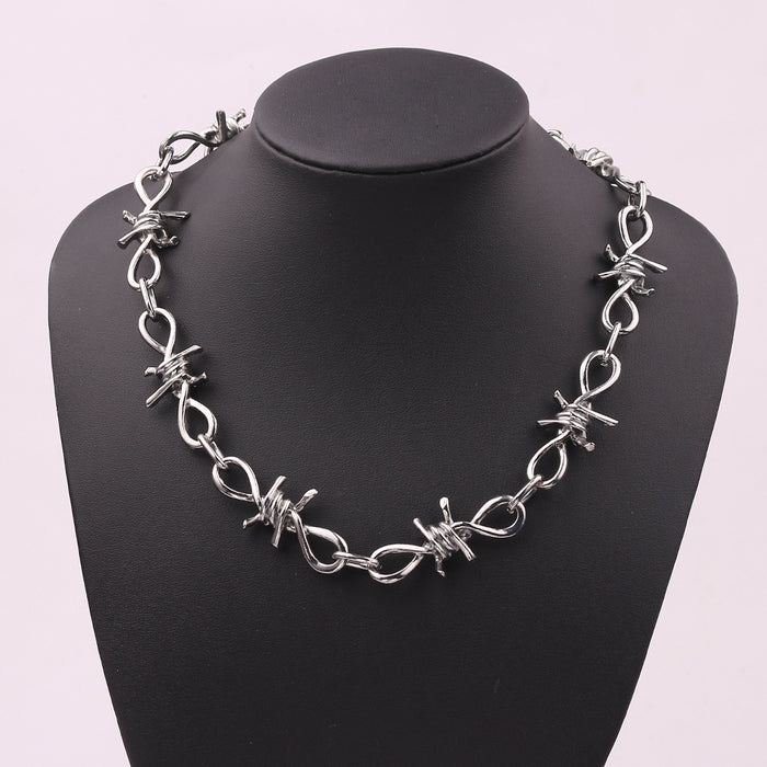 Wholesale Thorn necklace design collarbone chain necklace