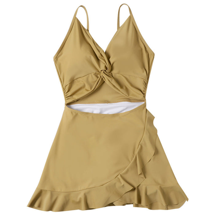 Wholesale Sexy conservative jumpsuit style swimsuit