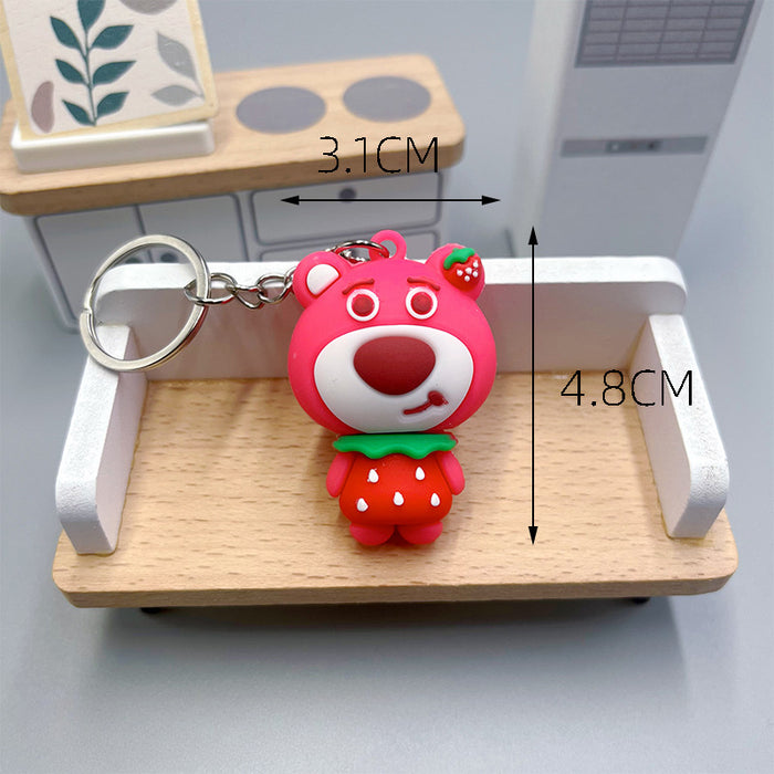 Wholesale Alloy Cute Cartoon Keychain JDC-KC-Wenma004