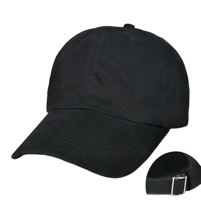 Wholesale Lightweight baseball cap with soft top and no lining, simple cotton duckbill cap