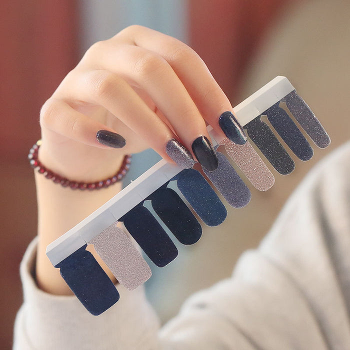 Wholesale 20 nail polish film full UV nail sticker waterproof nail sticker nail polish