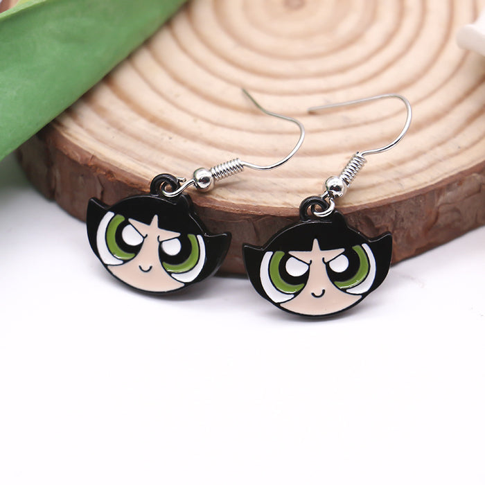 Wholesale Cartoon Children Alloy Earrings JDC-ES-XiuH001