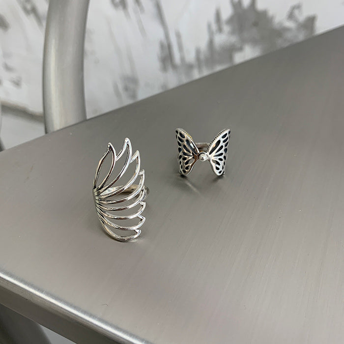 Wholesale Wings Butterfly Ring Women's ins Finger Ring