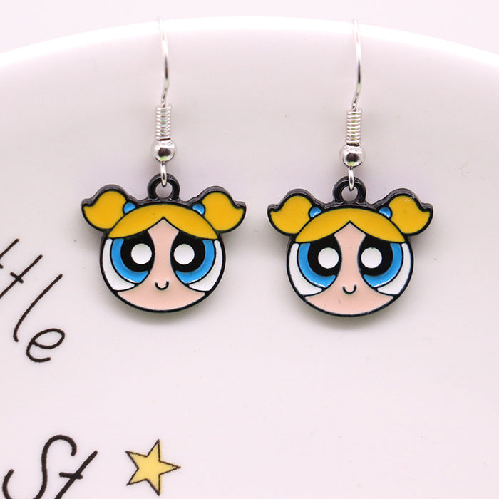 Wholesale Cartoon Children Alloy Earrings JDC-ES-XiuH001