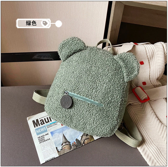 Wholesale Cute Lamb Plush Bag Backpack Small Backpack JDC-BP-YuanDuo044