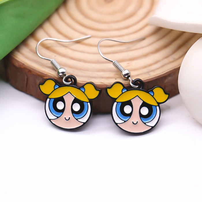 Wholesale Cartoon Children Alloy Earrings JDC-ES-XiuH001