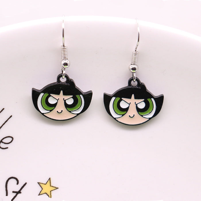 Wholesale Cartoon Children Alloy Earrings JDC-ES-XiuH001