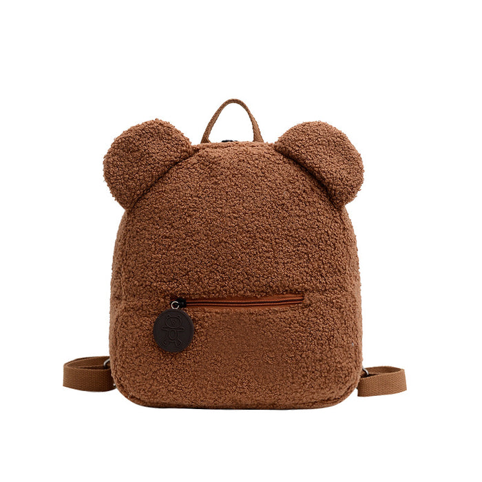 Wholesale Cute Lamb Plush Bag Backpack Small Backpack JDC-BP-YuanDuo044