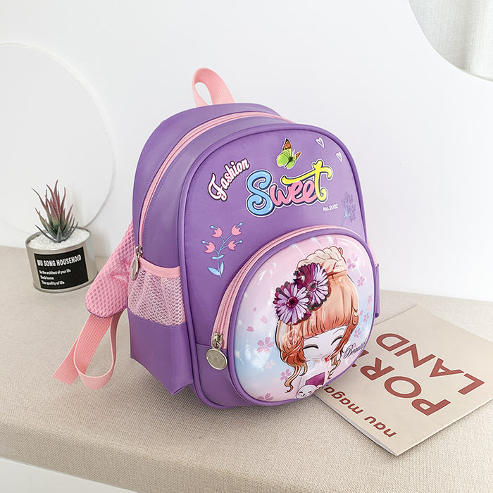 Wholesale Cartoon Children's Eggshell Oxford Cloth Backpack JDC-BP-YuanDuo056