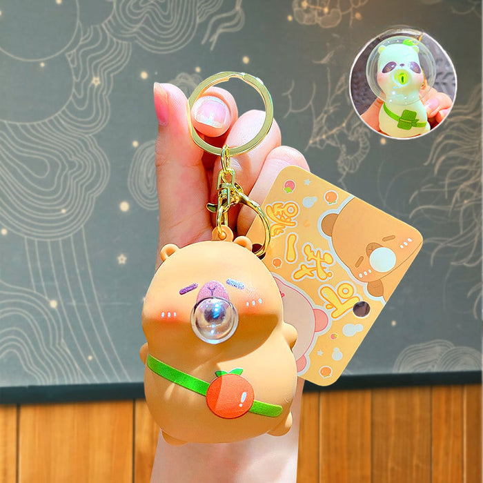 Wholesale Decompression Bubble Doll Keychain JDC-KC-JuJi018