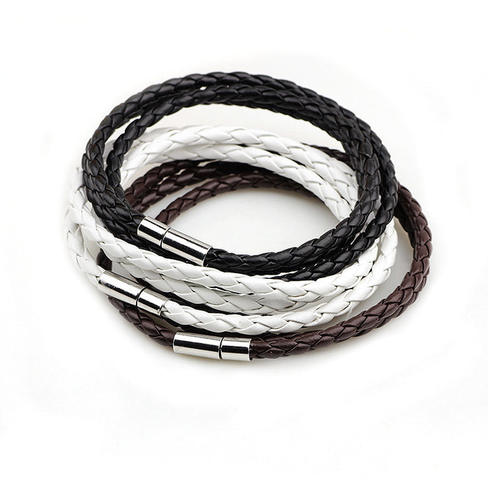 Wholesale Multi-layer Braided Twist Bracelet JDC-BT-QN005