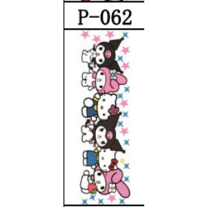 Wholesale 5pcs UV DTF Cartoon Pattern Pen Stickers JDC-ST-JieSheng073