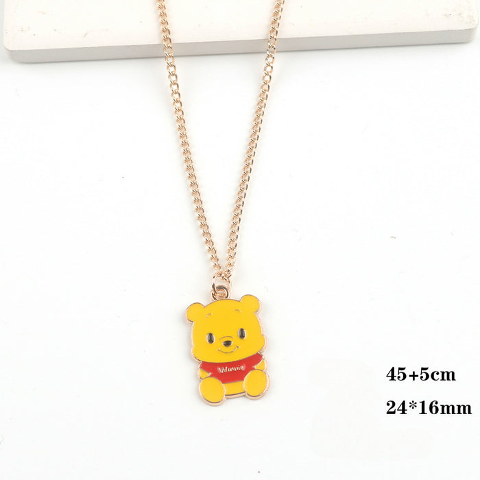 Wholesale Halloween Cartoon Alloy Pendant Necklace JDC-NE-FuYu010